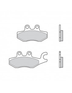 Plaquettes de frein BREMBO Scooter métal fritté - 07060XS