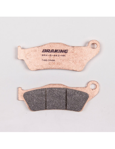 Plaquettes de frein BRAKING Off-Road métal fritté - 746CM46