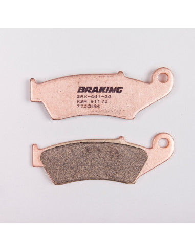 Plaquettes de frein BRAKING Off-Road/Quad métal fritté - 772CM44