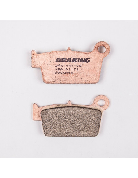 Plaquettes de frein BRAKING Off-Road/Quad métal fritté - 890CM44