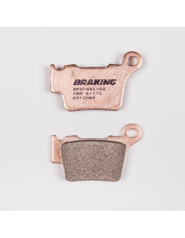 Plaquettes de frein BRAKING Off-Road/Quad métal fritté - 891CM44