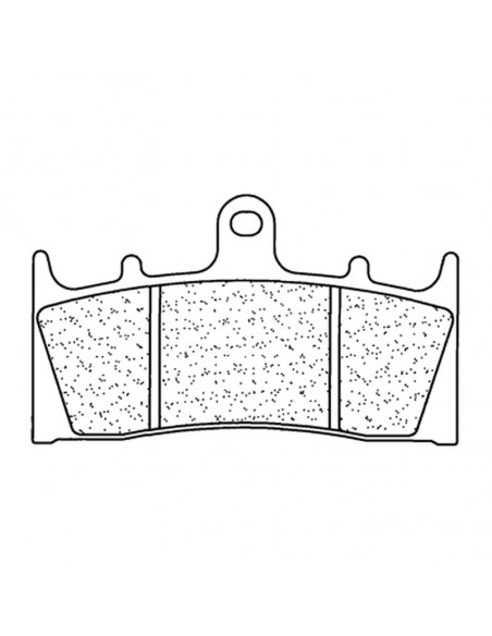 Plaquettes de frein CL BRAKES Racing métal fritté - 2255C60