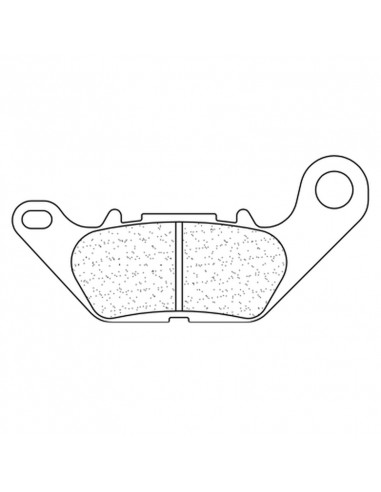 Plaquettes de frein CL BRAKES route métal fritté - 1224A3+