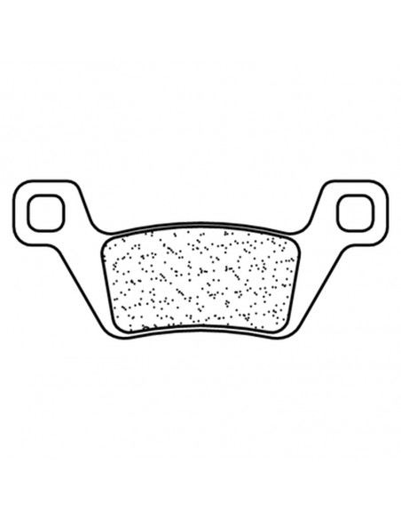 Plaquettes de frein CL BRAKES Quad métal fritté - 1238ATV1