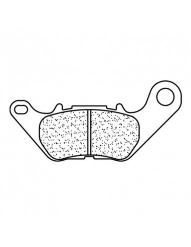 Plaquettes de frein CL BRAKES Route métal fritté - 1241RX3