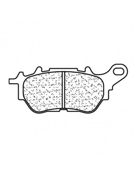 Plaquettes de frein CL BRAKES Route métal fritté - 1241RX3