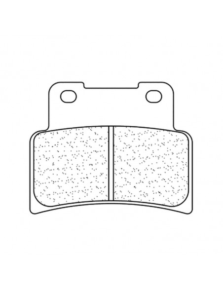 Plaquettes de frein CL BRAKES route métal fritté - 1187A3+