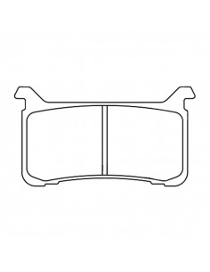 Plaquettes de frein CL BRAKES street métal fritté - 1252A3+