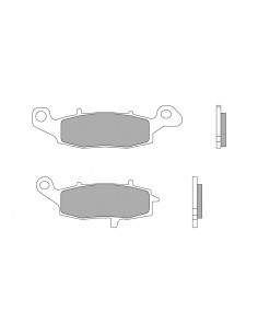 Plaquettes de frein BREMBO route/sport métal fritté - 07KA19SR 2