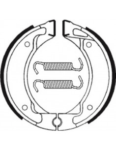 Mâchoires de frein TECNIUM Scooter/Street/Off-Road/Quad organique - BA050