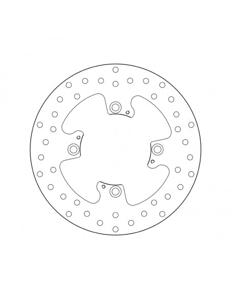 Disque de frein BREMBO Oro fixe - 68B407N6