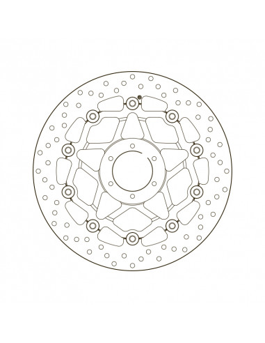 Disque de frein BREMBO Oro flottant - 78B408B4