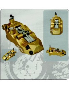 Etrier de frein 6 pistons avant droit Or Nissin 2